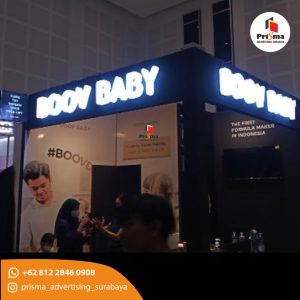 Huruf Timbul Akrilik Custom