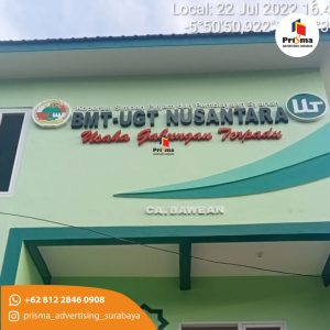 Huruf Timbul Akrilik Custom