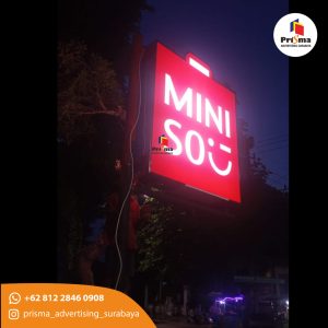 Cek Harga Neon Box Bulat