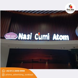 Huruf Timbul 3D Kualitas Terbaik