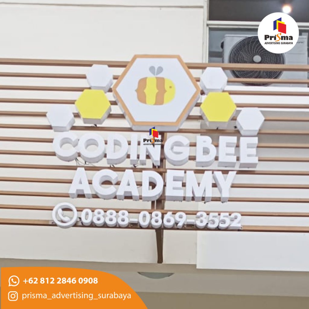 Huruf Timbul 3D Surabaya