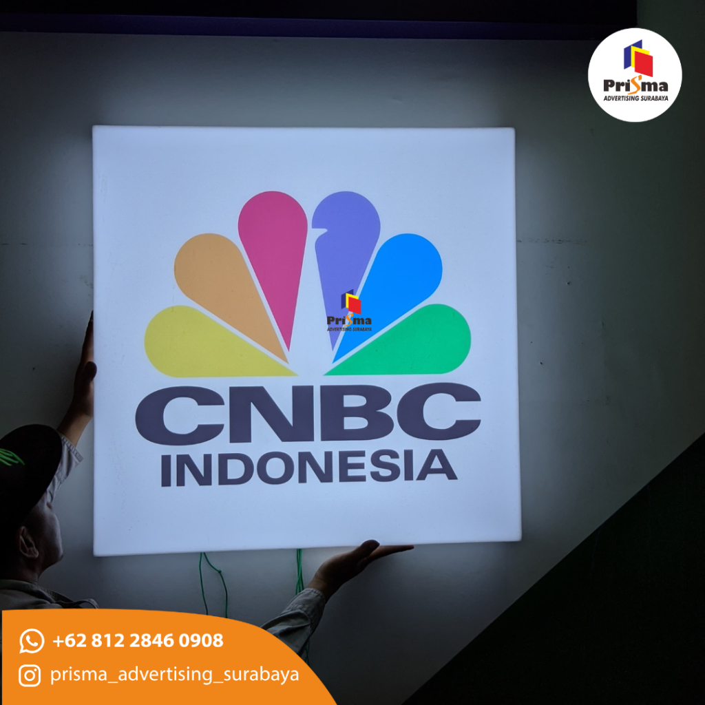 Jasa Pembuatan Neon Box Akrilik Surabaya