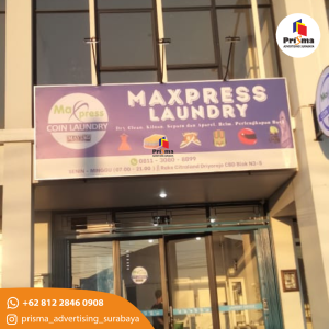 jasa pembuatan papan nama laundry