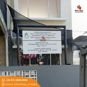 Jasa papan nama taman kanak kanak