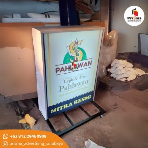 Jasa Neon Box Profesional Toko Oleh-Oleh