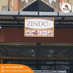 Web Neon Box Satu Sisi Tahan Lama 