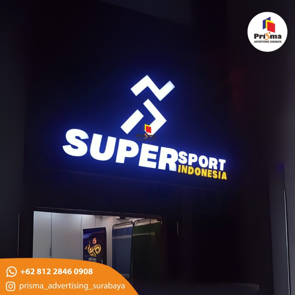 Jasa Pembuatan Huruf Timbul Menyala Sport Web