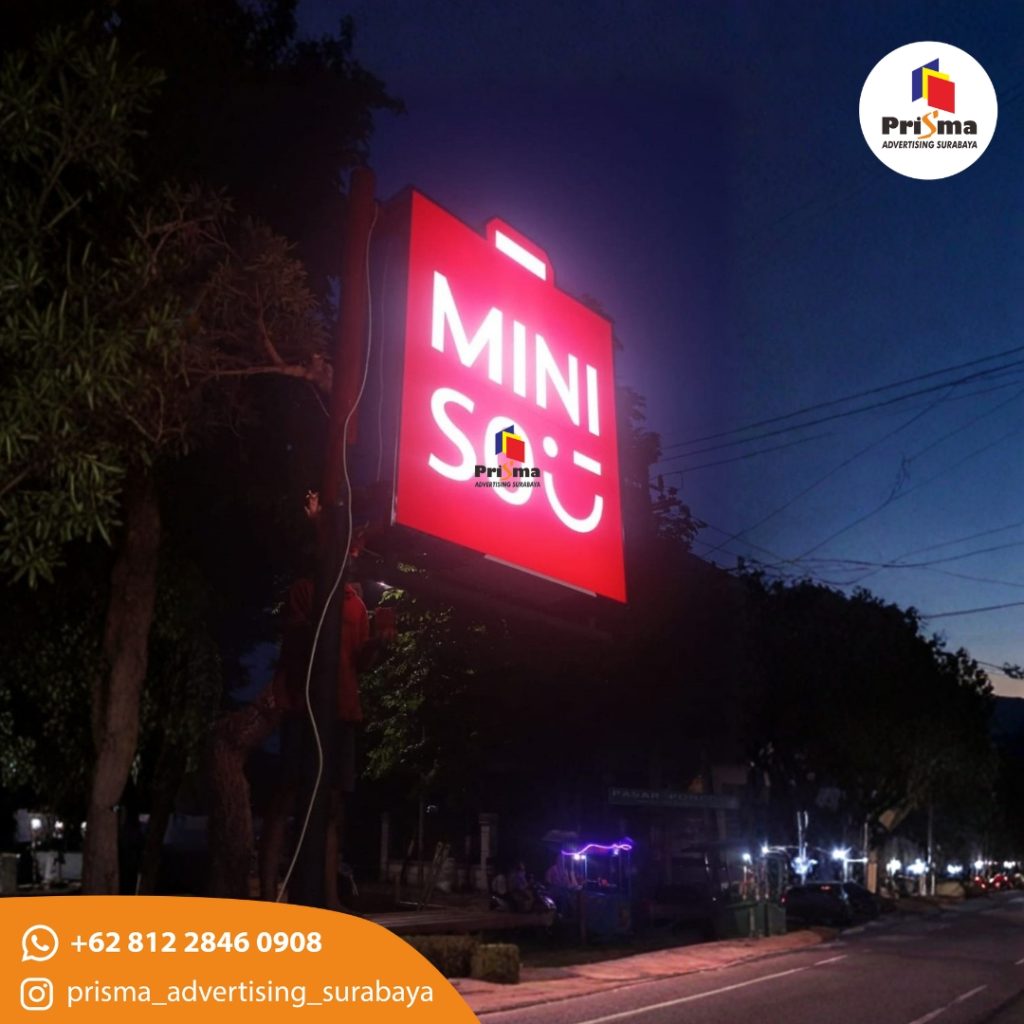 web jasa neonbox pusat belanja