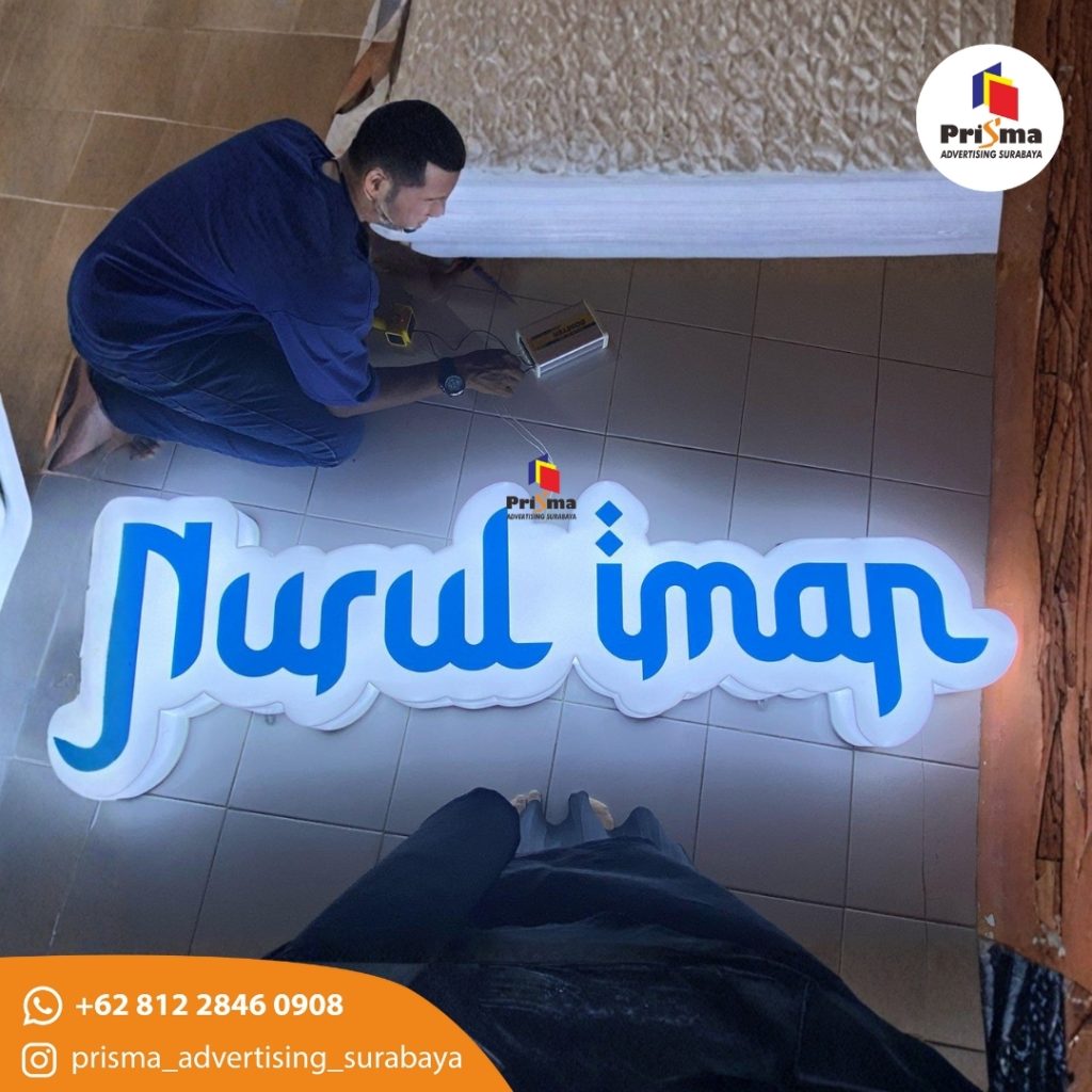 Jasa Pasang Letter Box Menyala web