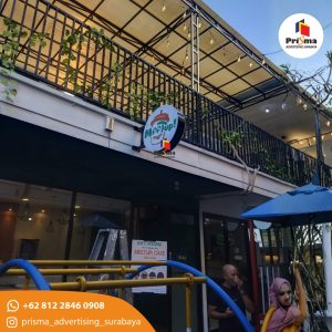 Jasa Produksi Neonbox Bulat Daerah Surabaya web