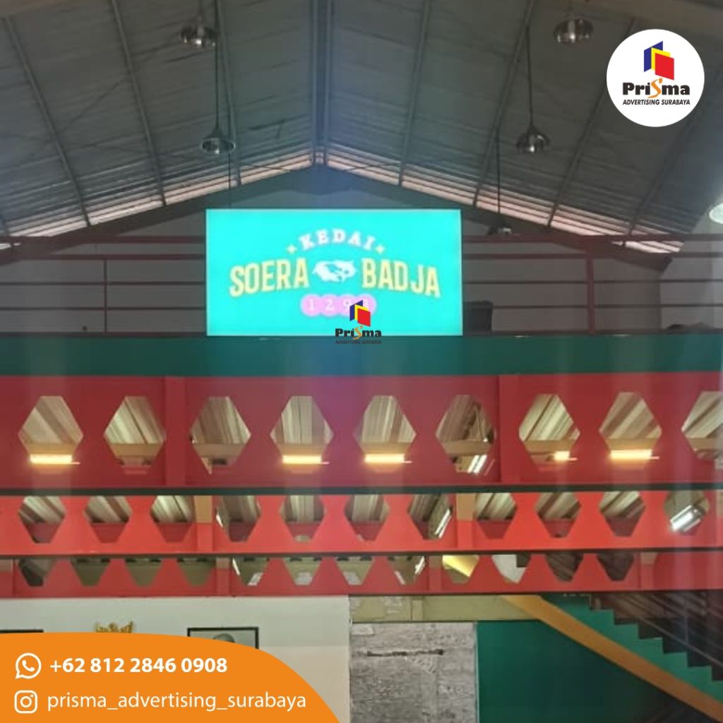 Jasa Pemasangan Neonbox 1 sisi dan 2 sisi WEB