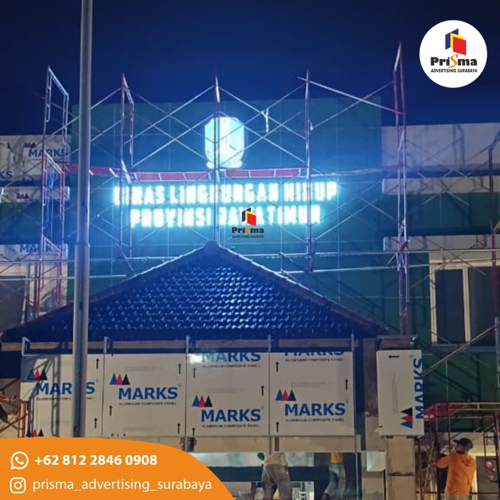 Jasa Produksi Huruf Timbul Dinas Di Surabaya WEB