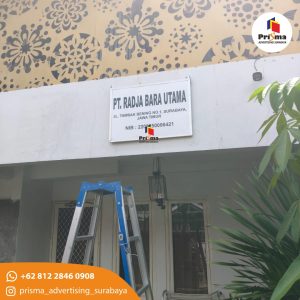 Jasa Pemasangan Papan Nama PT Di Surabaya  web