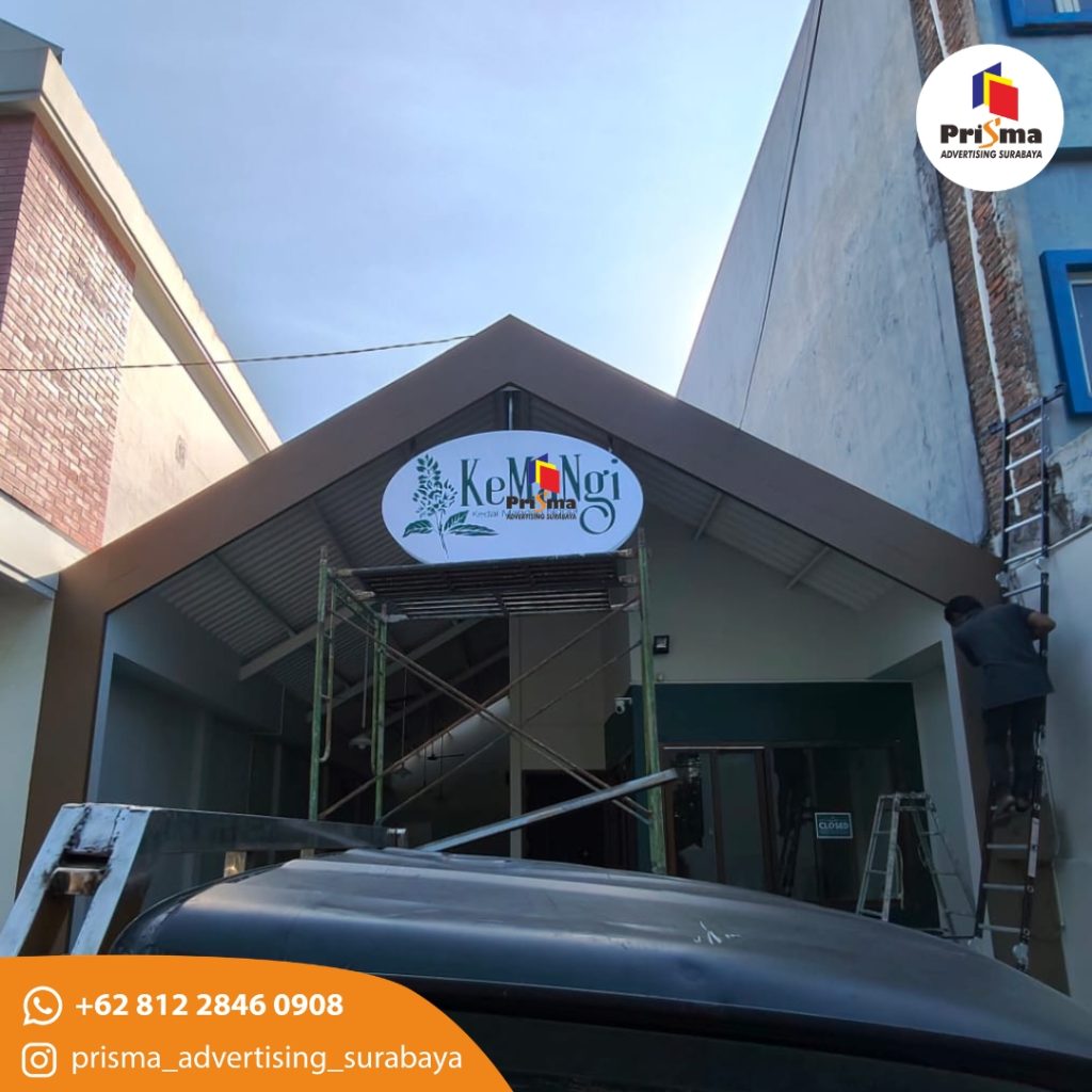 web Produksi Dan Pemasangan Neonbox Costum Oval