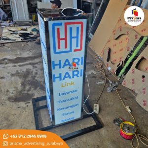 web Jasa Produksi Neonbox Costum 4 Sisi 