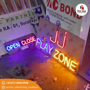 Jasa Pembuatan Neonflex di Surabaya Timur

