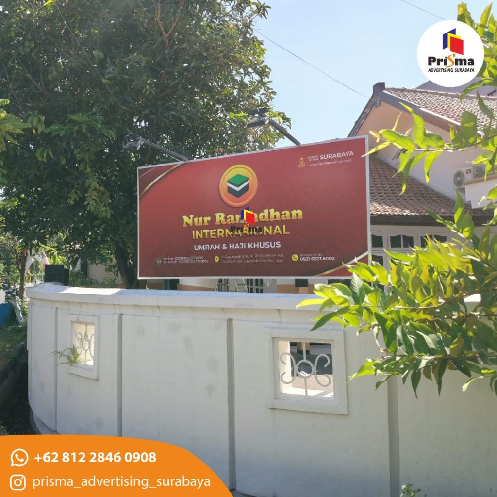 Jasa Pemasangan Papan Nama Dengan Lampu Sorot Di Gayungsari web